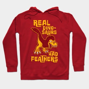 Real dinosaurs had feathers Hoodie